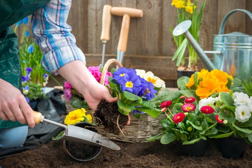 PPE and safe working practices for a Hadley Wood gardening service
